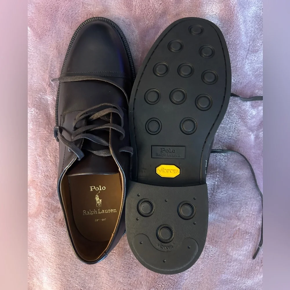Polo by Ralph Lauren Men's Dark Brown Oxfords